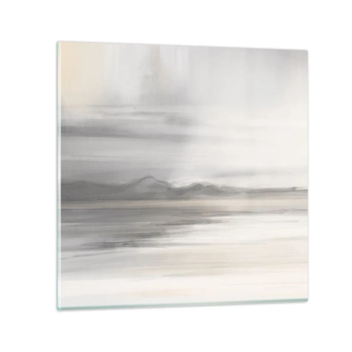 Schilderen op glas - Afstand in reflectie - 40x40 cm