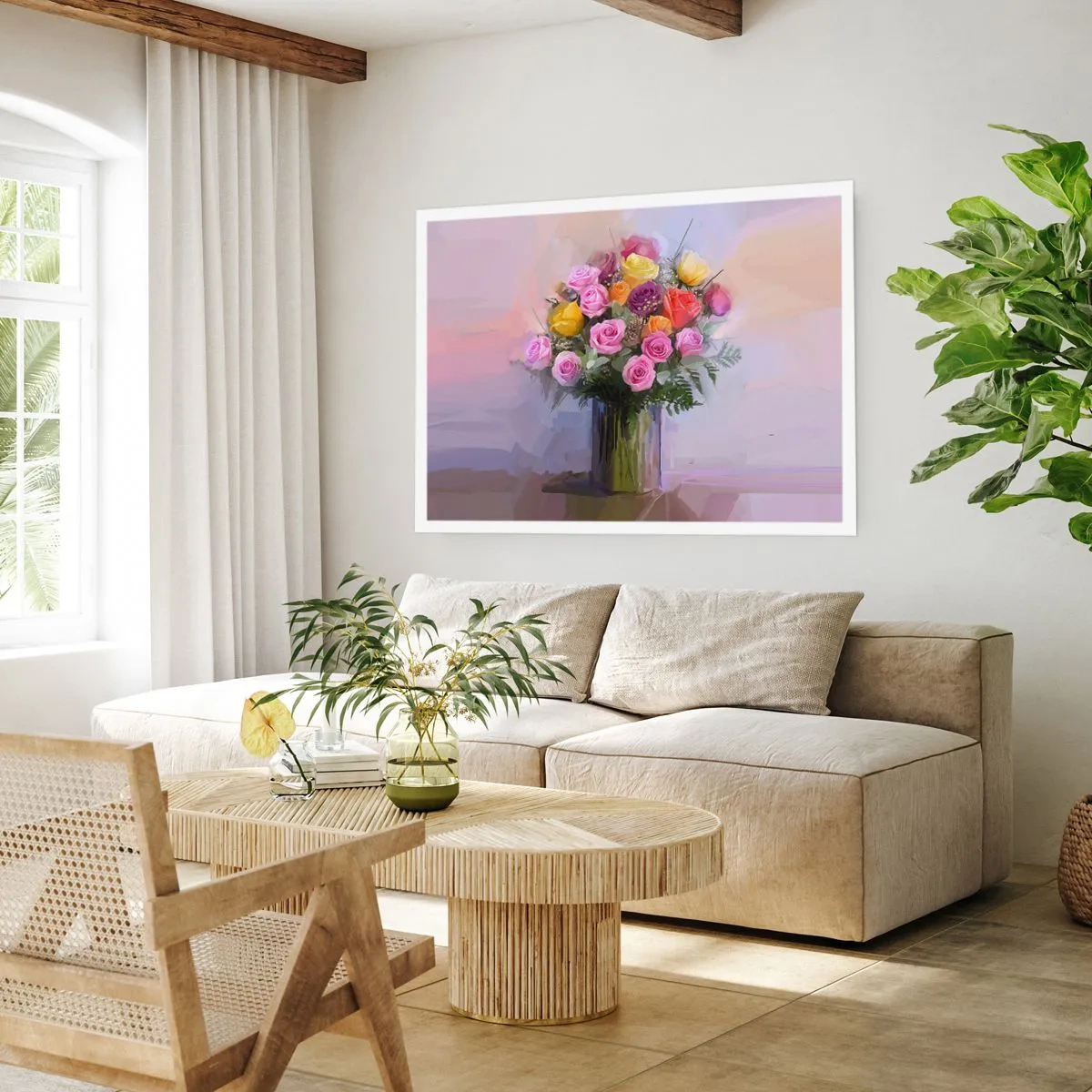 Poster - Ingehouden schoonheid - 50x40 cm