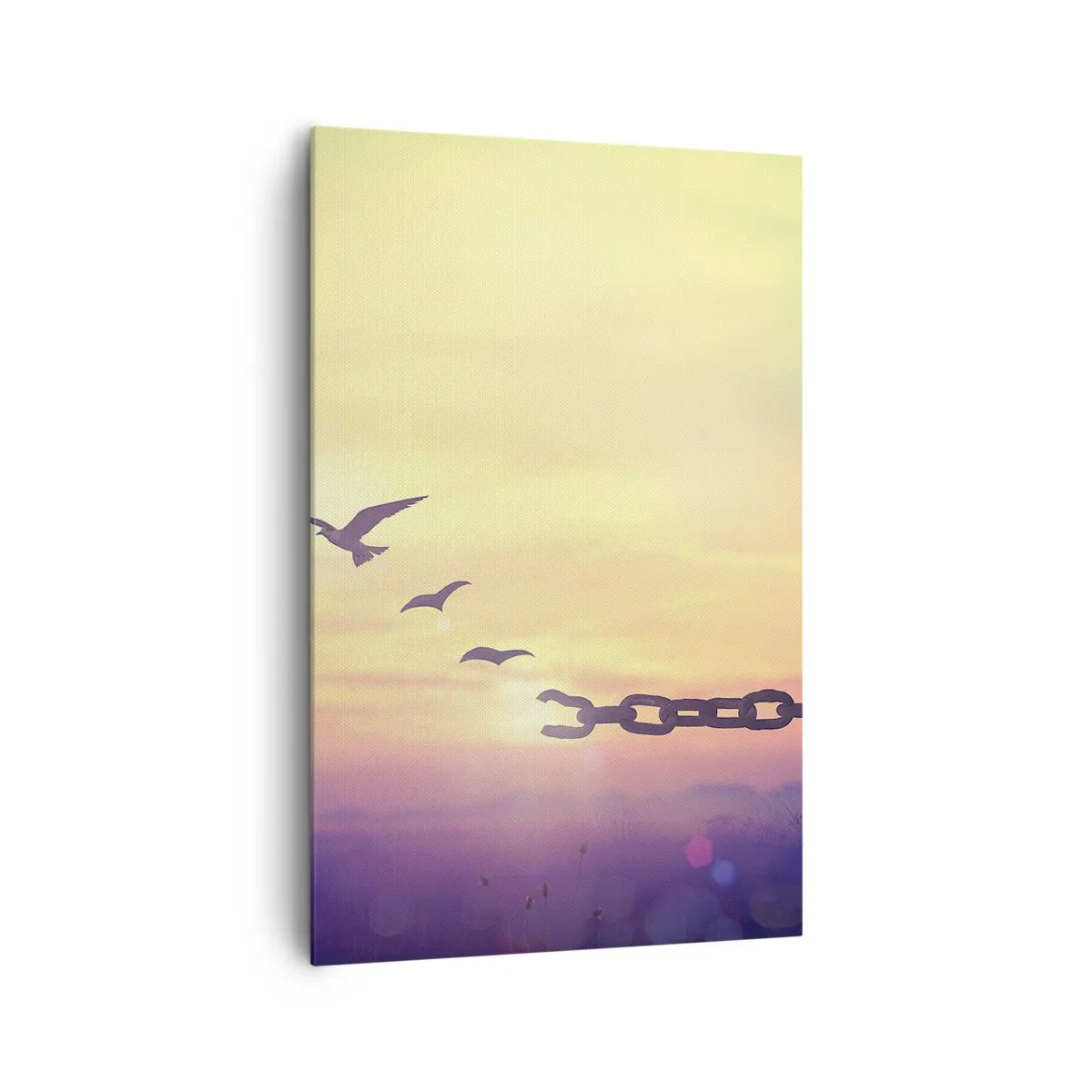 Schilderen op canvas - De overwinning van vrijheid - 80x120 cm