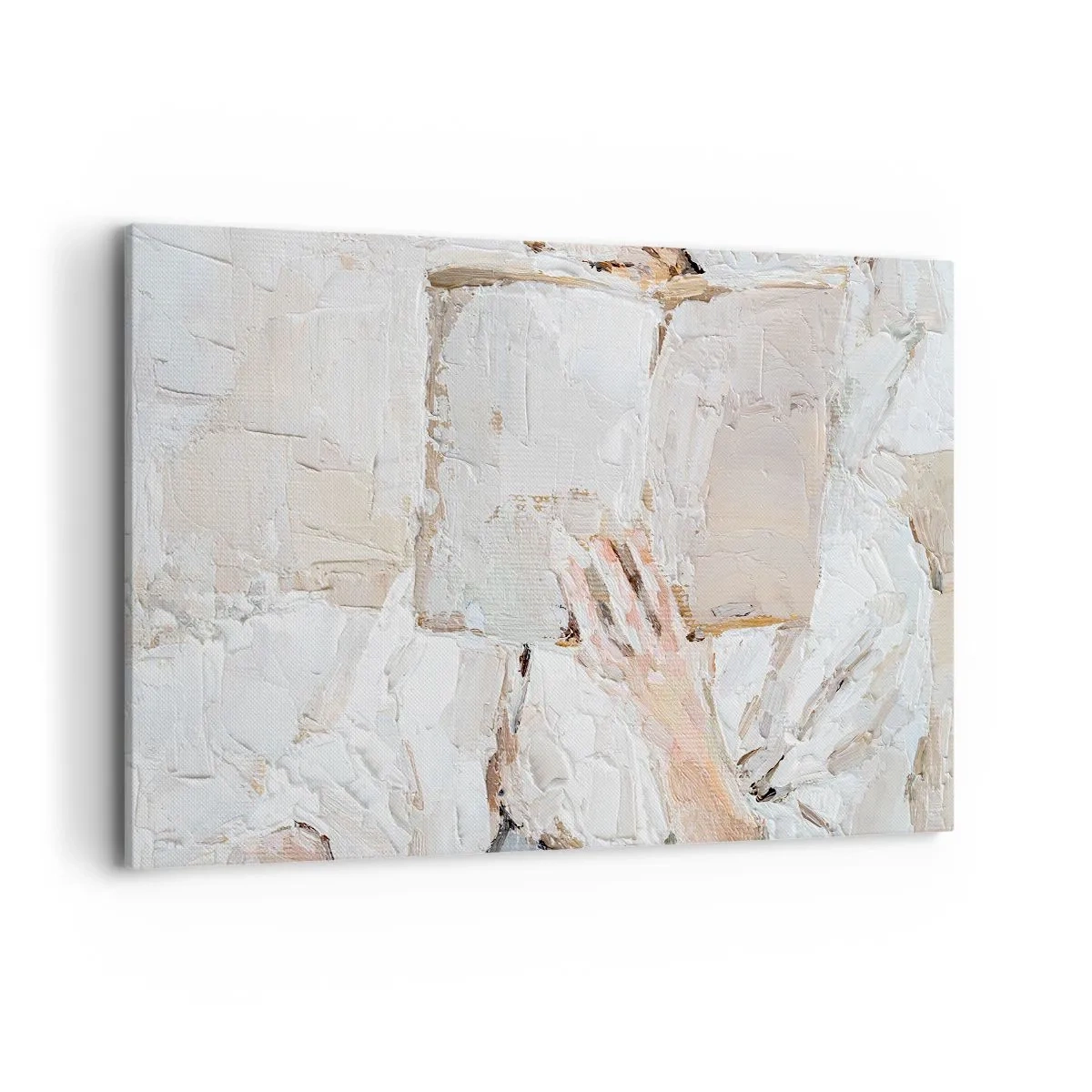 Schilderen op canvas - In een andere wereld - 120x80 cm