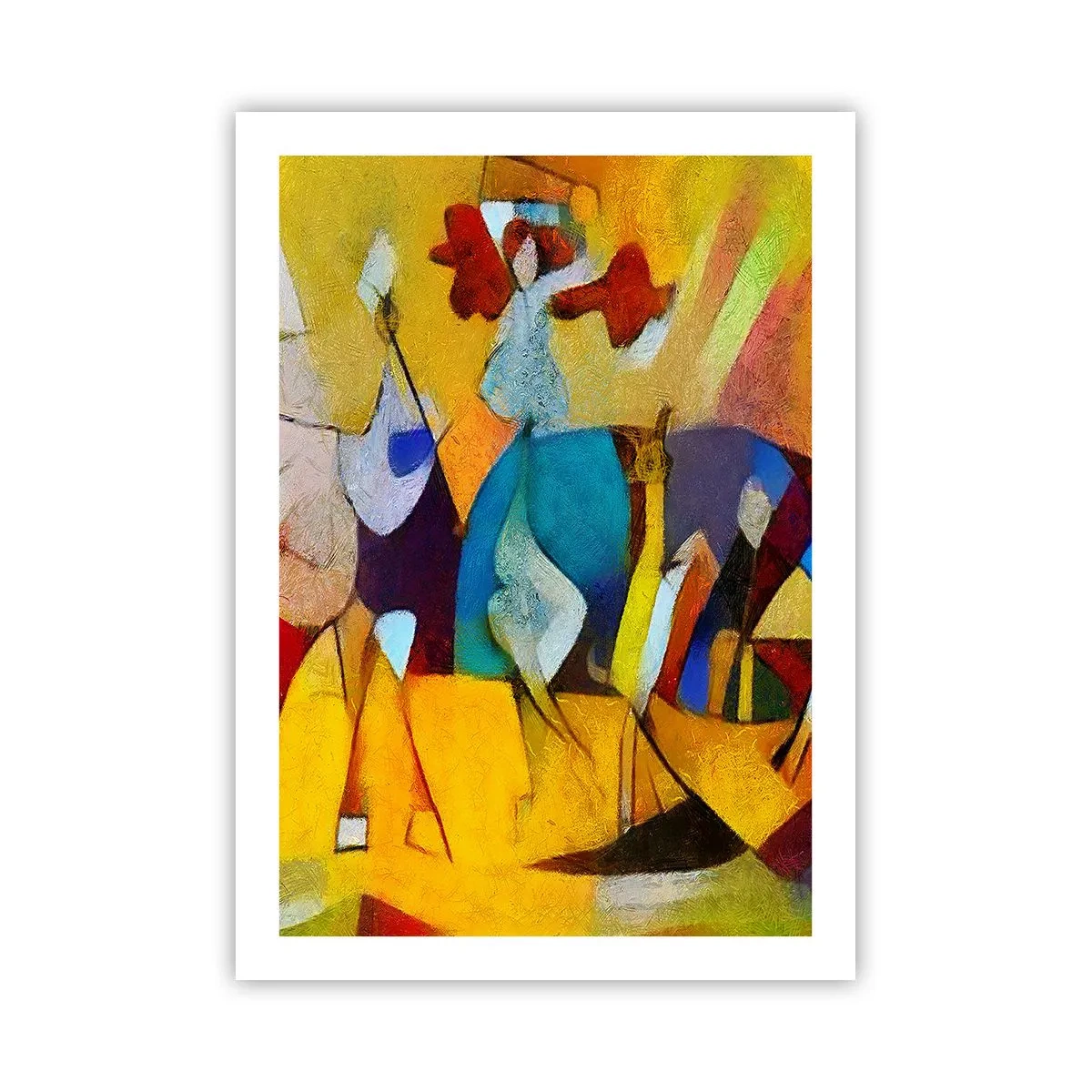 Poster - Zon - leven - vreugde - 50x70 cm