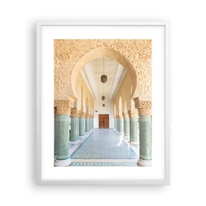 Poster in een witte lijst - Uit de verhalen van Scheherazade - 40x50 cm