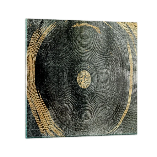 Schilderen op glas - Veranderen en zijn - 50x50 cm