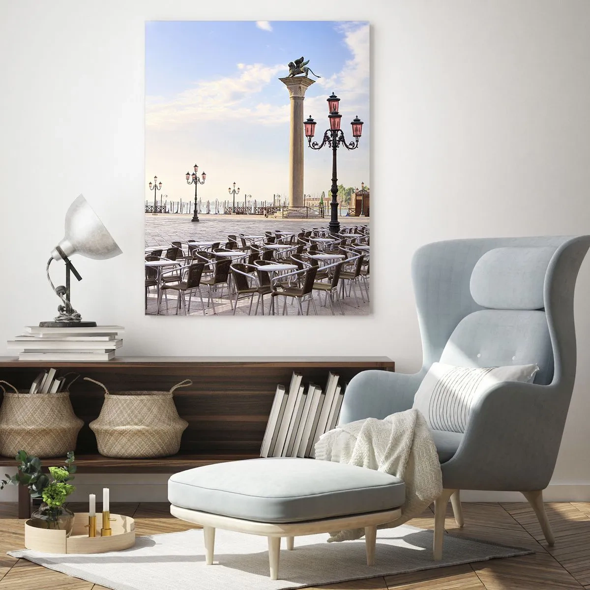 Schilderen op glas - We nodigen je uit, alles staat klaar - 50x70 cm
