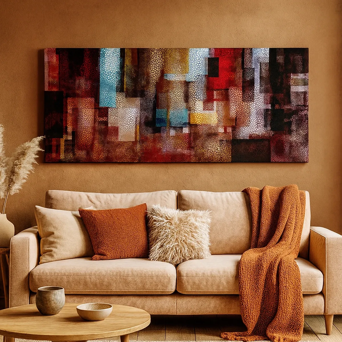 Schilderen op canvas - Het is een allegaartje - 30x30 cm