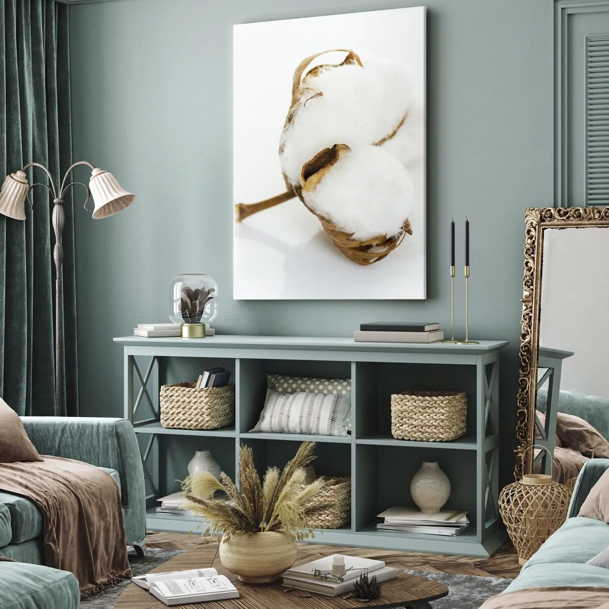 Schilderen op canvas - Zacht van aard - 50x70 cm