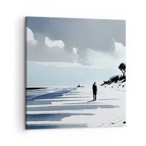 Schilderen op canvas - Alleen - 60x60 cm