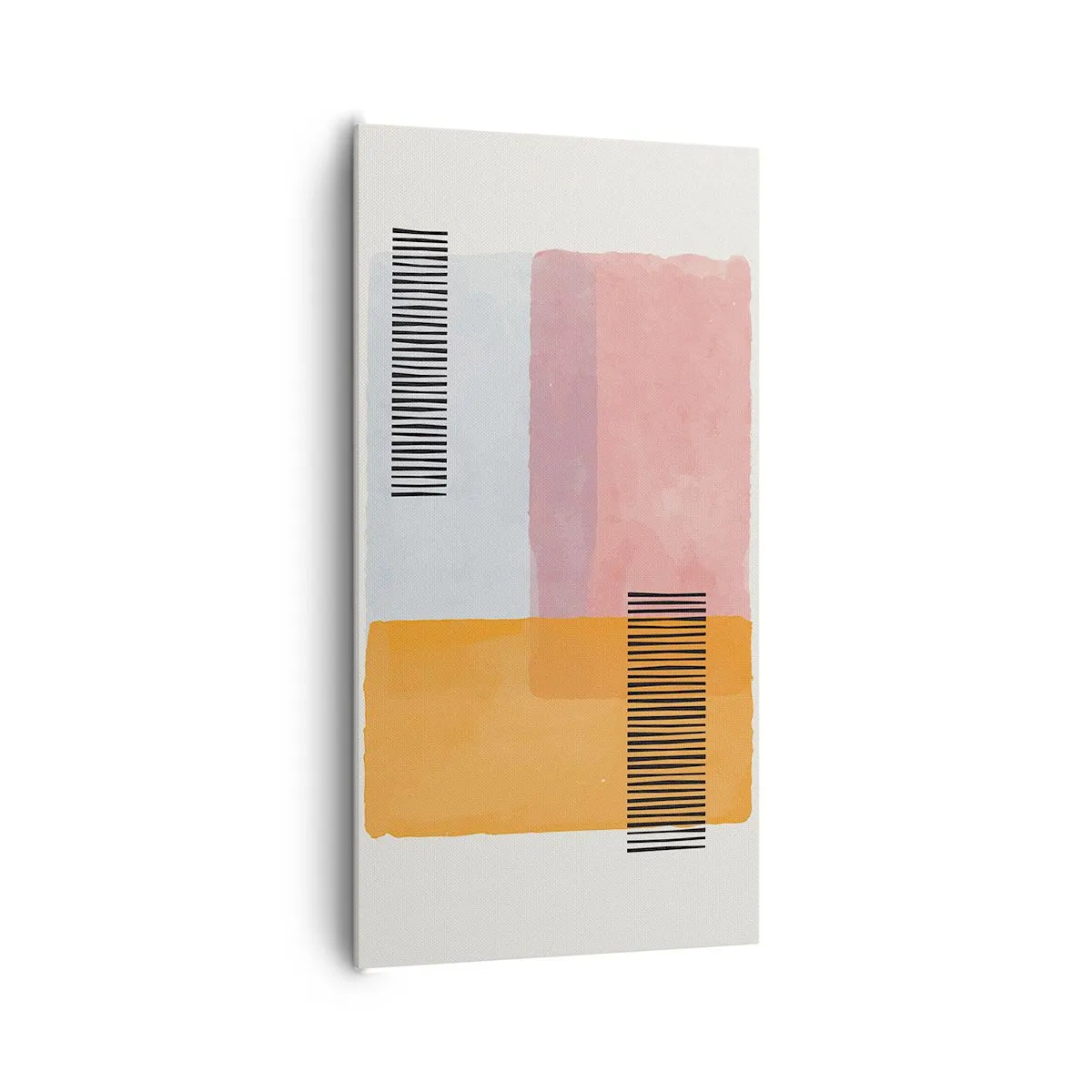 Schilderen op canvas - Van hoek tot hoek - 65x120 cm