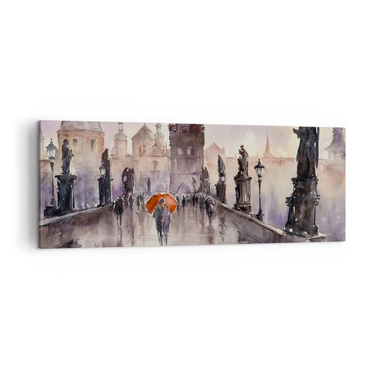 Schilderen op canvas - Mensen veranderen niet - 140x50 cm