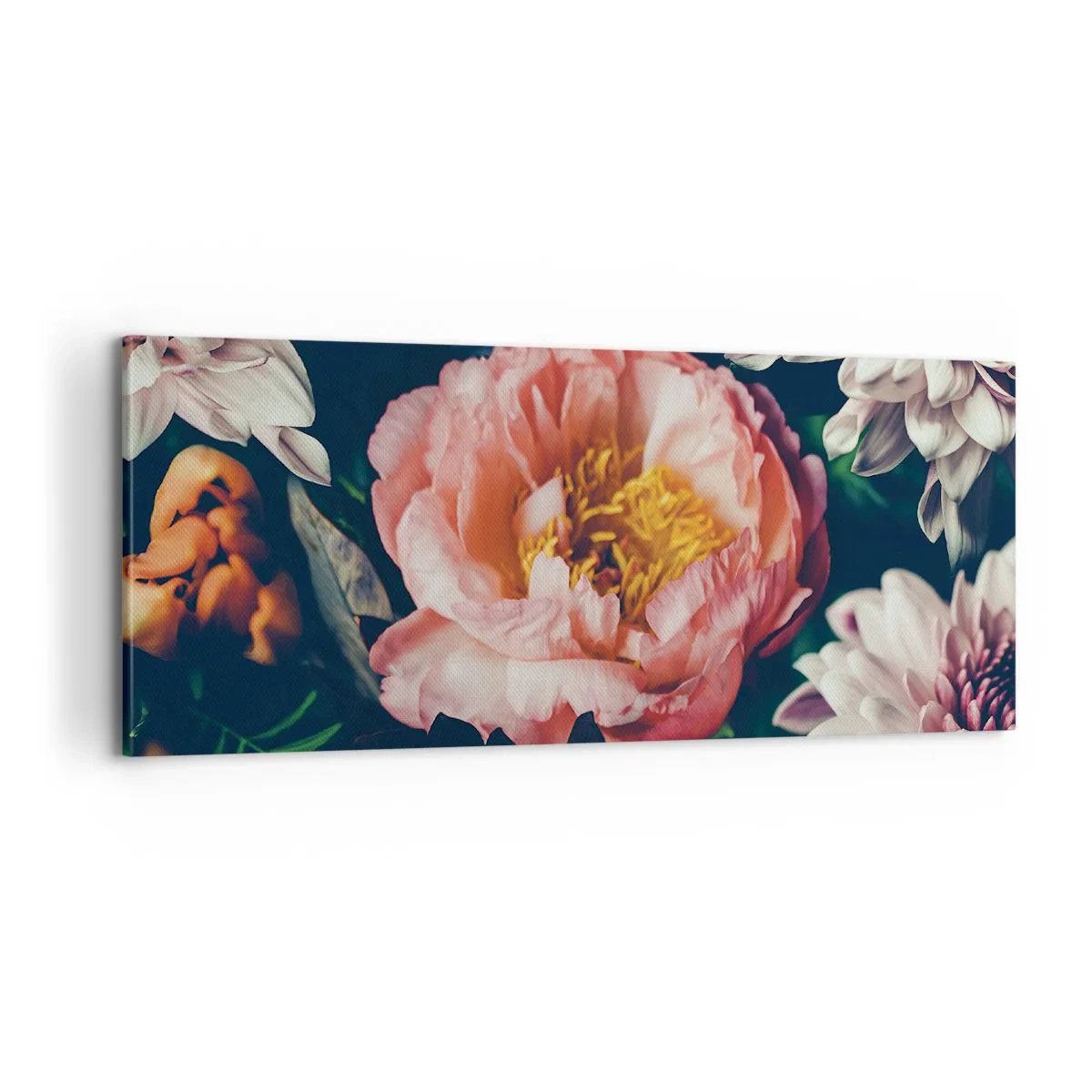 Schilderen op canvas - Met barokke pracht - 100x40 cm