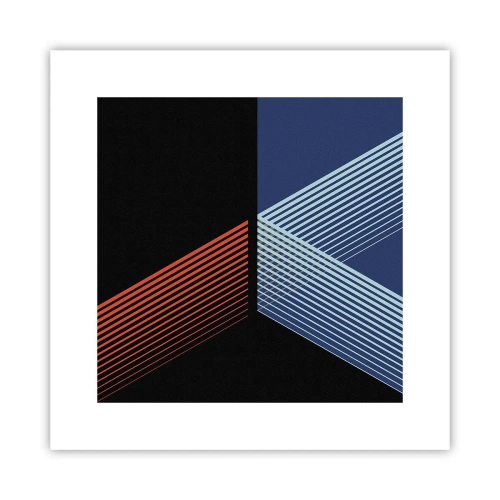 Poster - Een eenvoudig verhaal - 30x30 cm