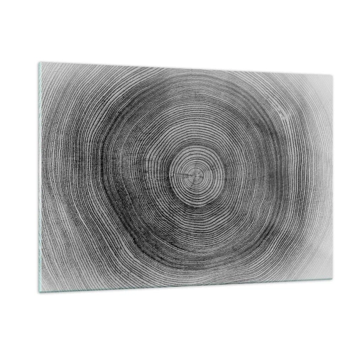 Schilderen op glas - Teken van de tijden - 120x80 cm