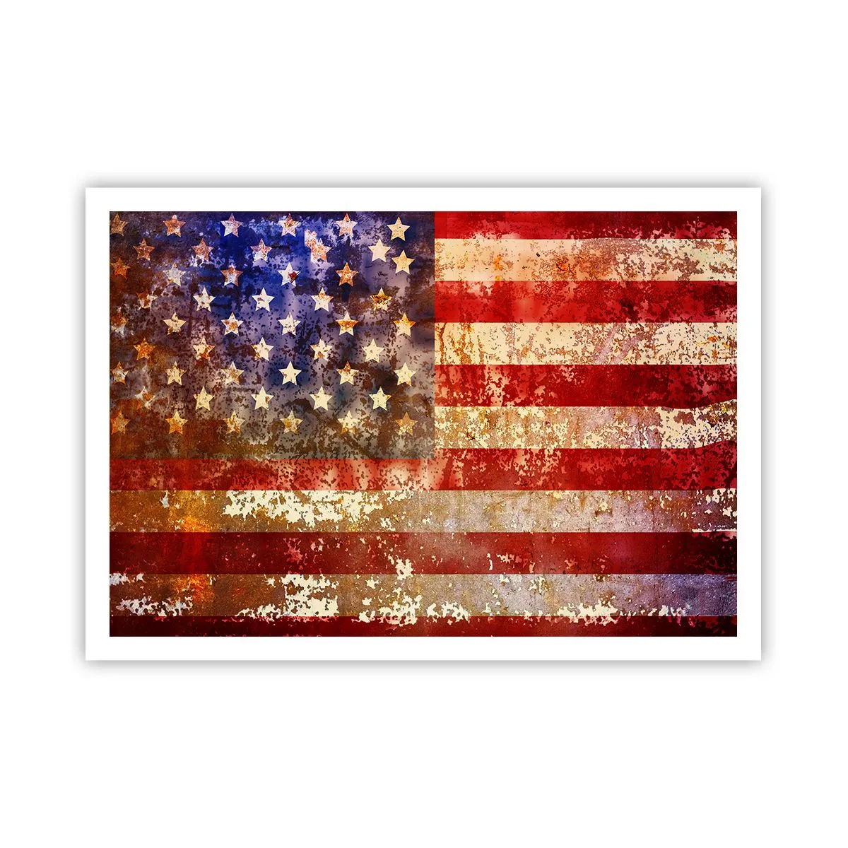 Poster - Glorie vervaagt niet - 100x70 cm