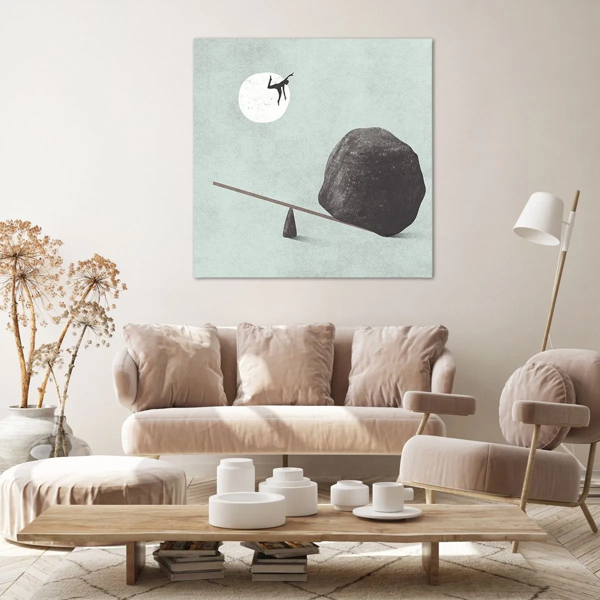 Schilderen op canvas - Vervulde dromen - 30x30 cm