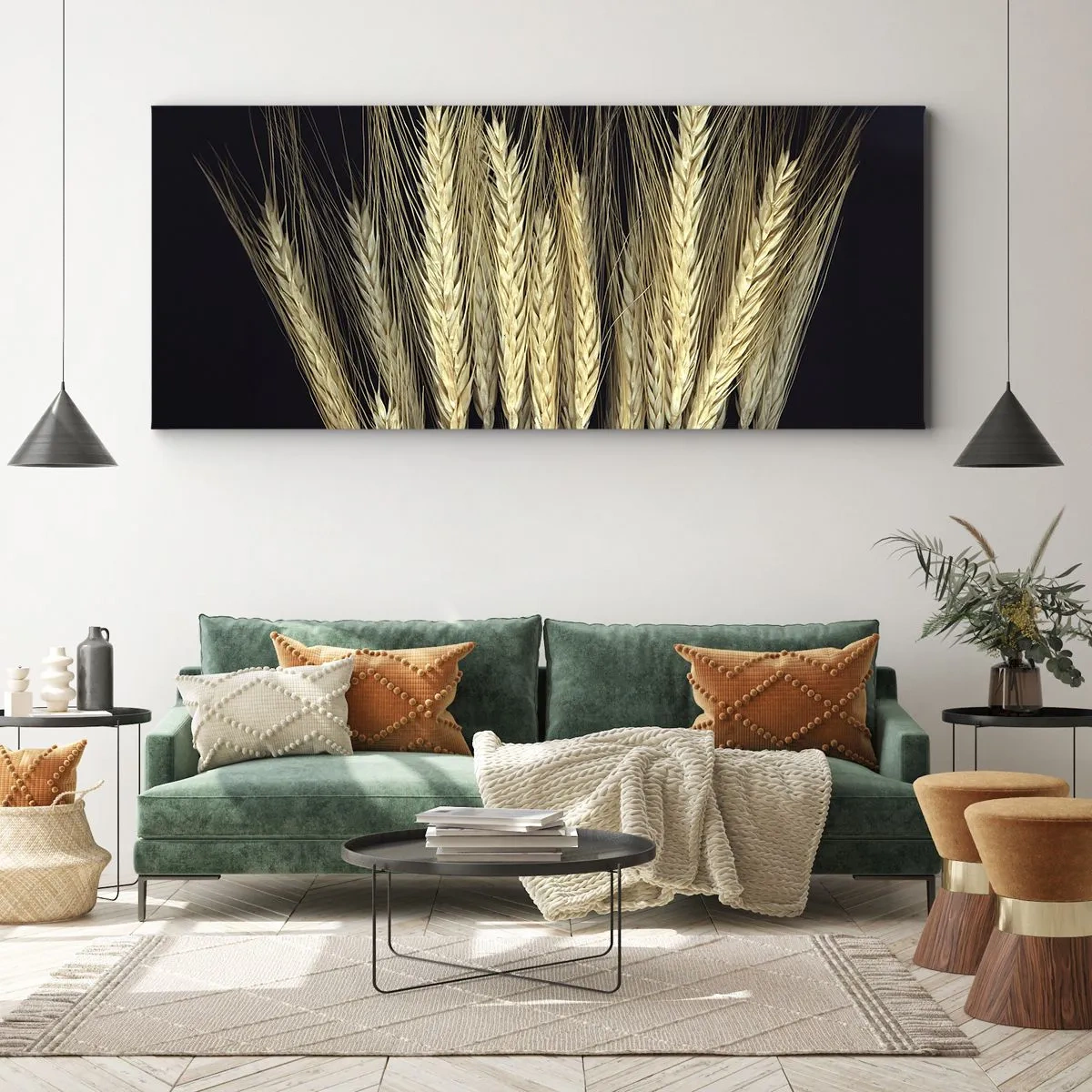 Schilderen op canvas - Rustieke magie - 100x40 cm