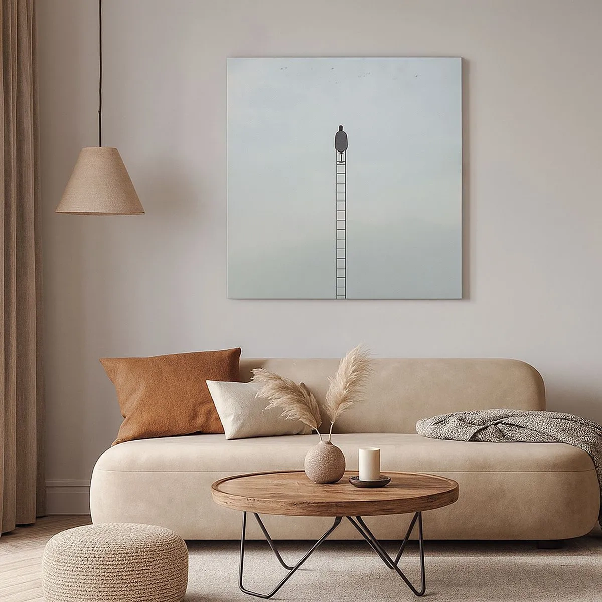 Schilderen op canvas - Stap verder op! - 30x30 cm