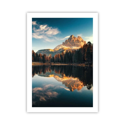 Poster - Dubbel landschap - 50x70 cm