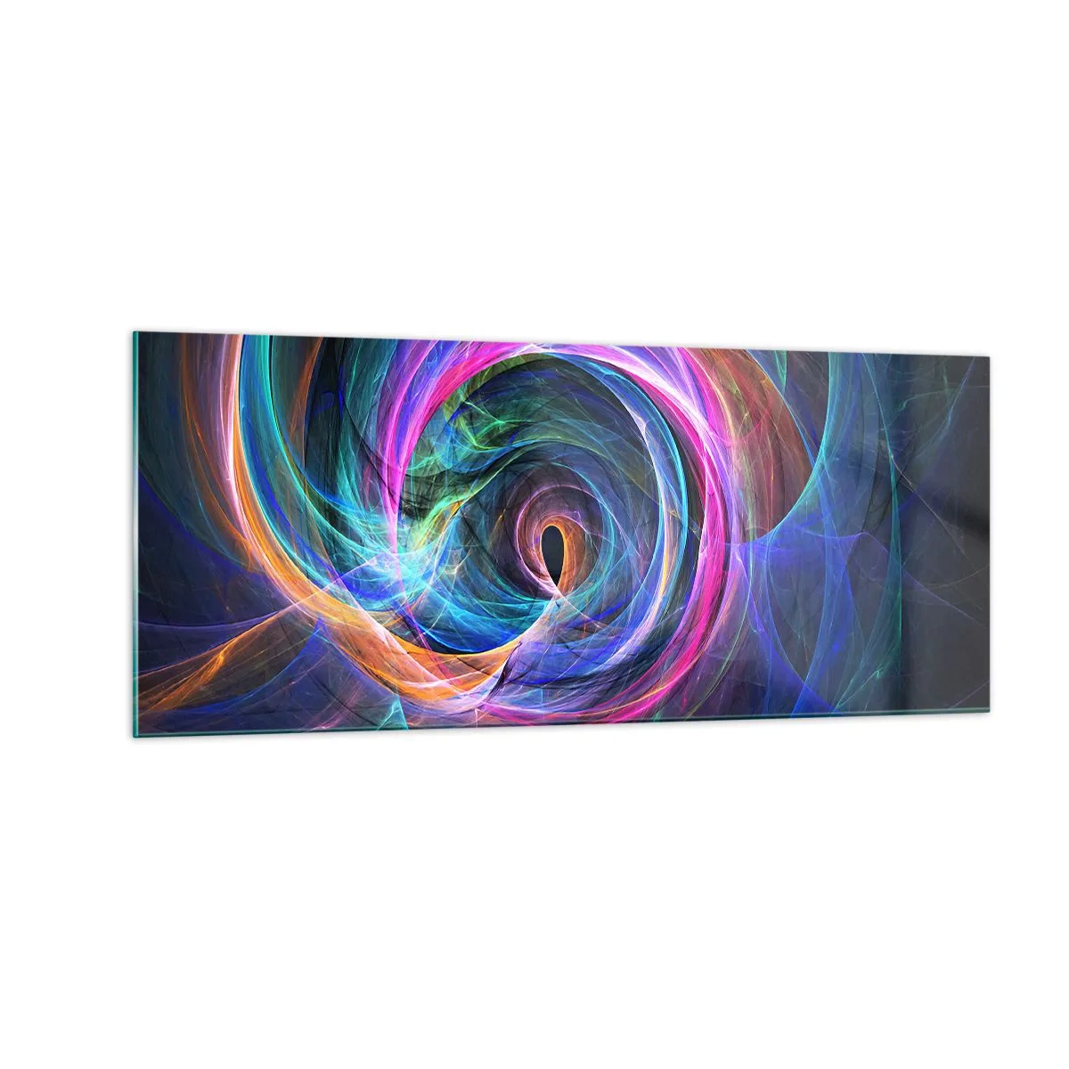 Schilderen op glas - Waar breng je me heen? - 100x40 cm