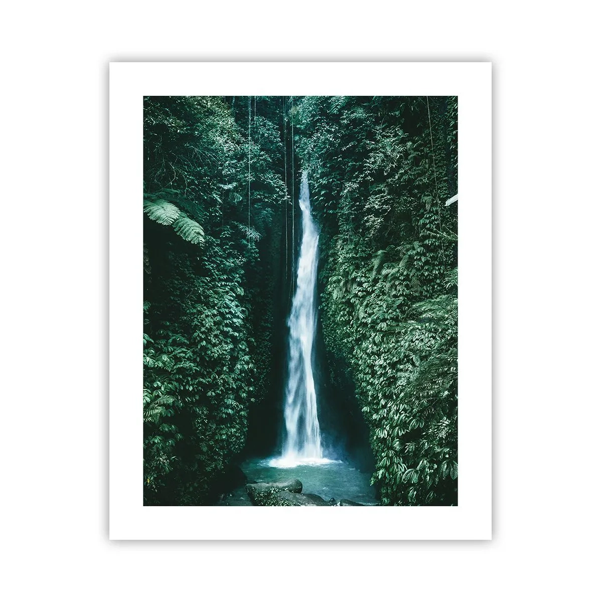 Poster - Tropische spa - 40x50 cm