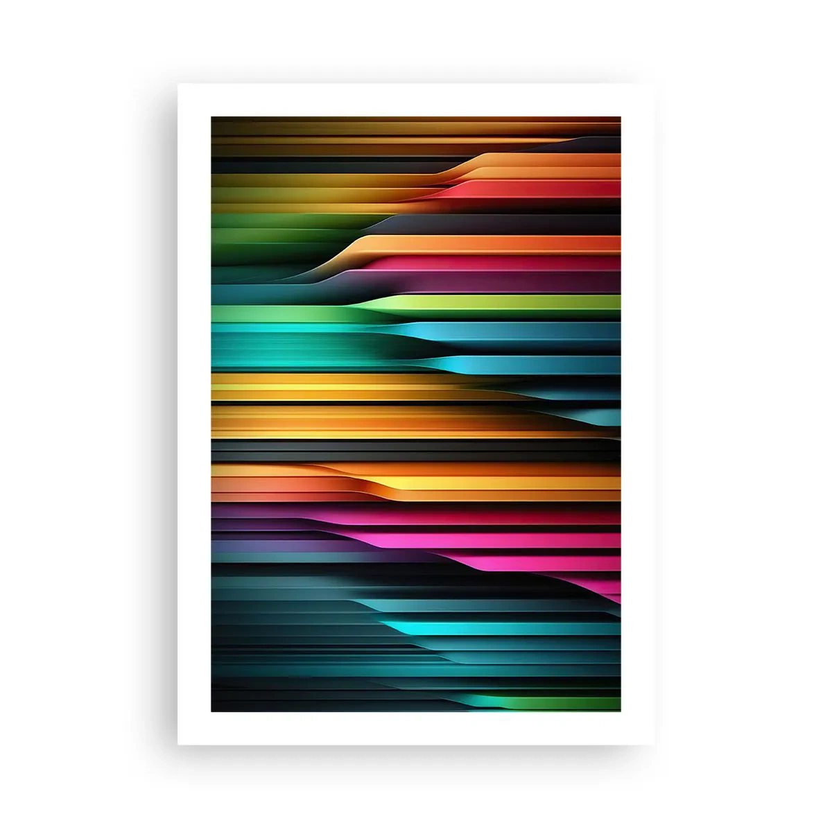 Poster - Lichtorgel - 50x70 cm