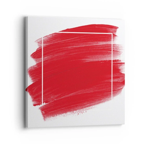 Schilderen op canvas - Uit het frame - 30x30 cm