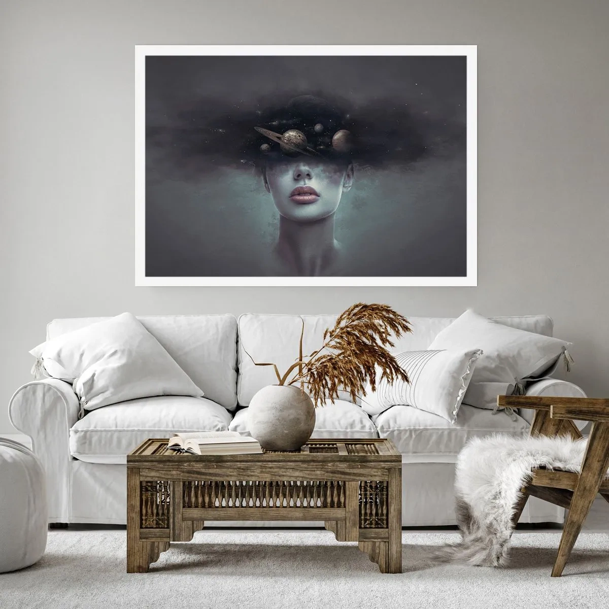 Poster - En de planeten worden gek... - 100x70 cm