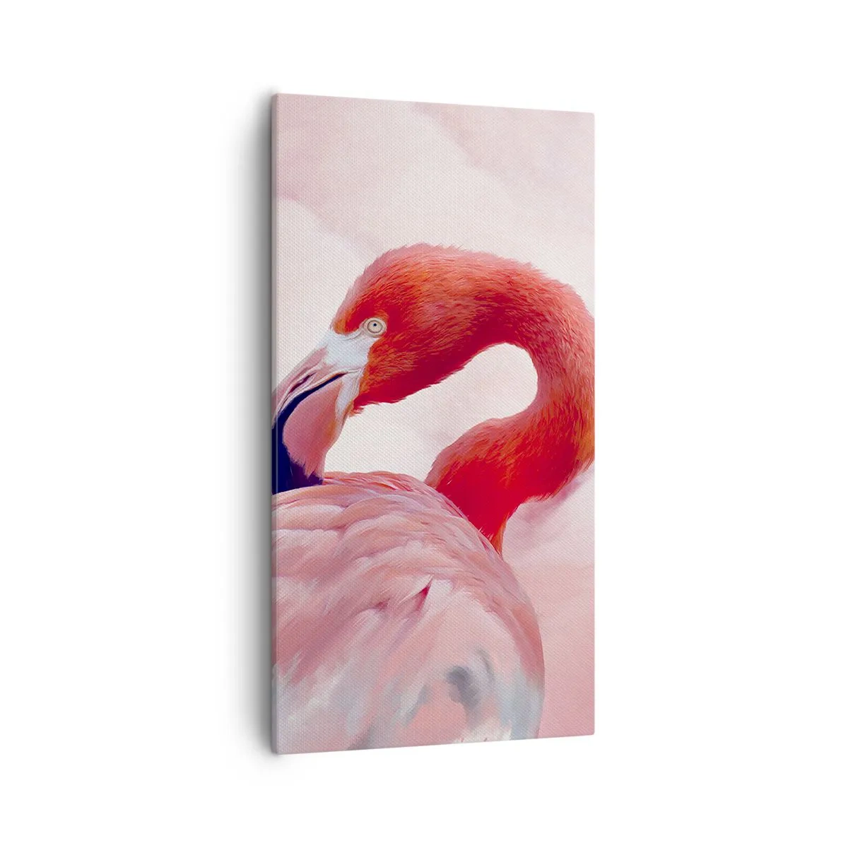 Schilderen op canvas - Vogel schoonheid - 55x100 cm