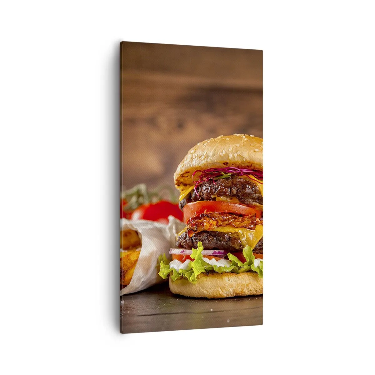 Schilderen op canvas - Verboden fruit - 55x100 cm