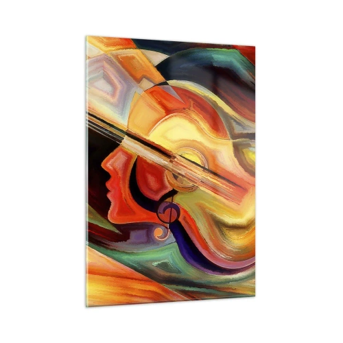Schilderen op glas - Alles in orde - 50x70 cm