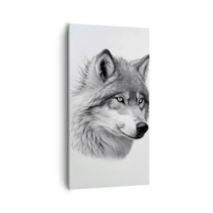Schilderen op canvas - Alfa – zonder twijfel - 55x100 cm