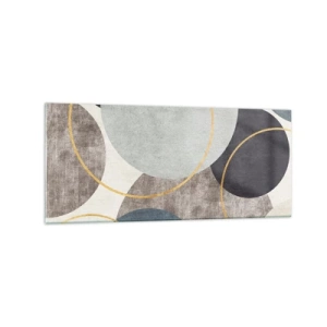 Schilderen op glas - Wiel voor wiel - 120x50 cm