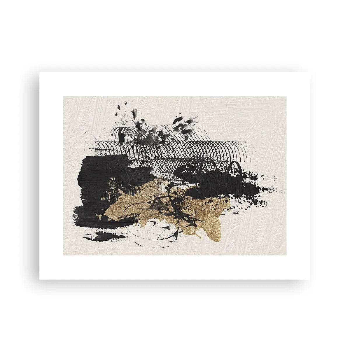 Poster - Compositie met passie - 40x30 cm