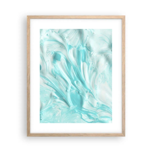 Een poster in een licht eiken lijst - Voor altijd samen - 40x50 cm