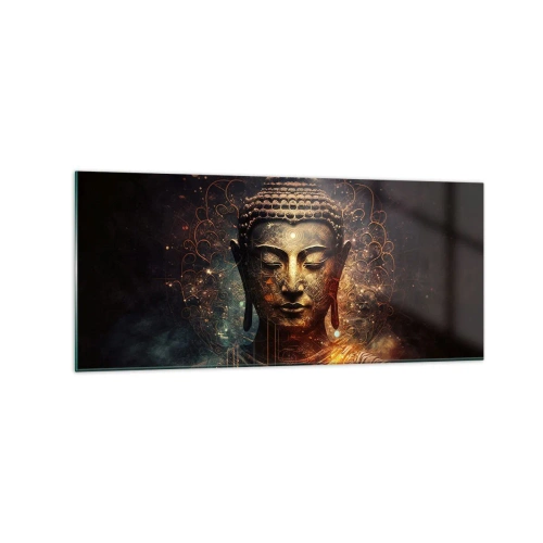 Schilderen op glas - Geestelijke balans - 120x50 cm