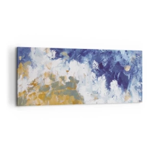 Schilderen op canvas - Dans der Elementen - 100x40 cm