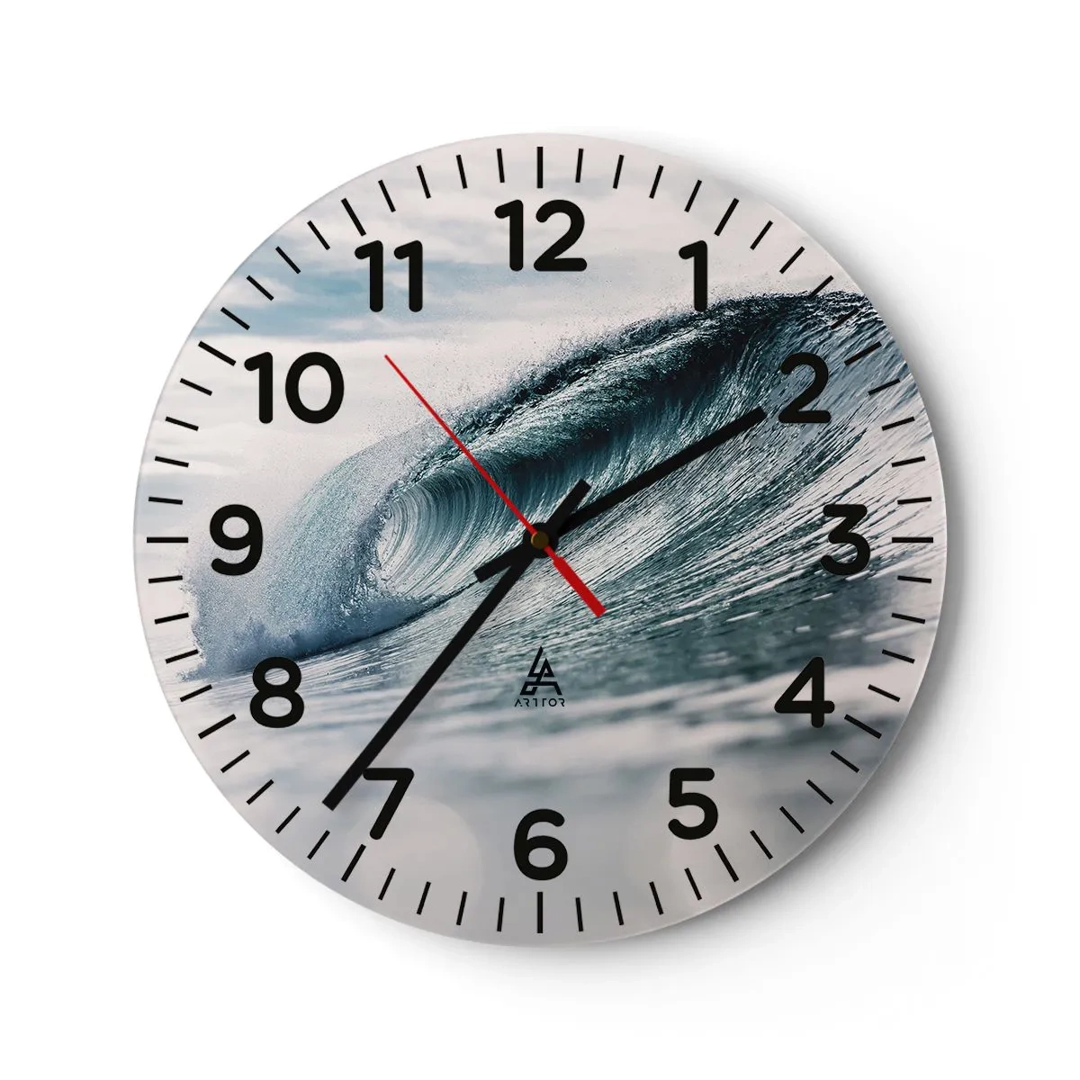 Wandklok - Klok - Waterpiek - 30x30 cm