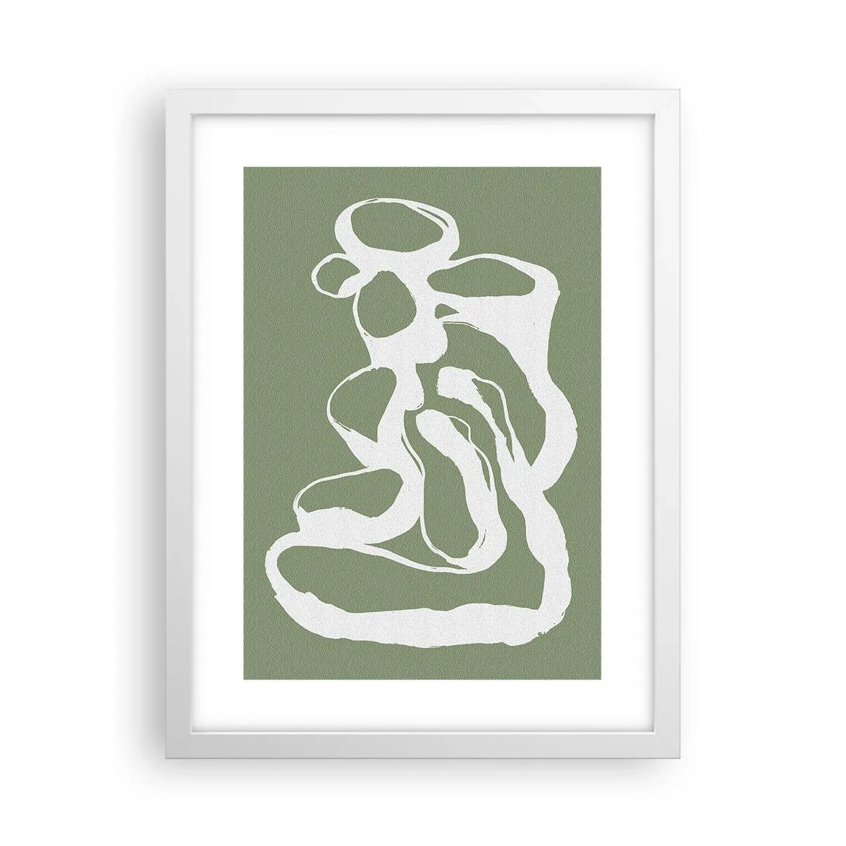 Poster in een witte lijst - De roep van de ruimte - 30x40 cm