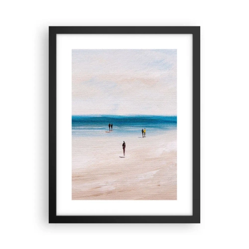 Poster in een zwarte lijst - Een natuurlijke behoefte - 30x40 cm