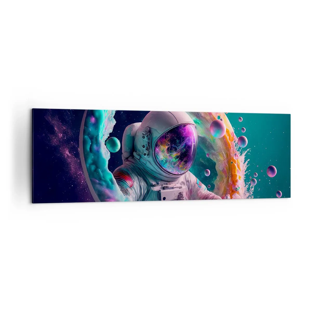 Schilderen op canvas - Sterrenpoort - 160x50 cm