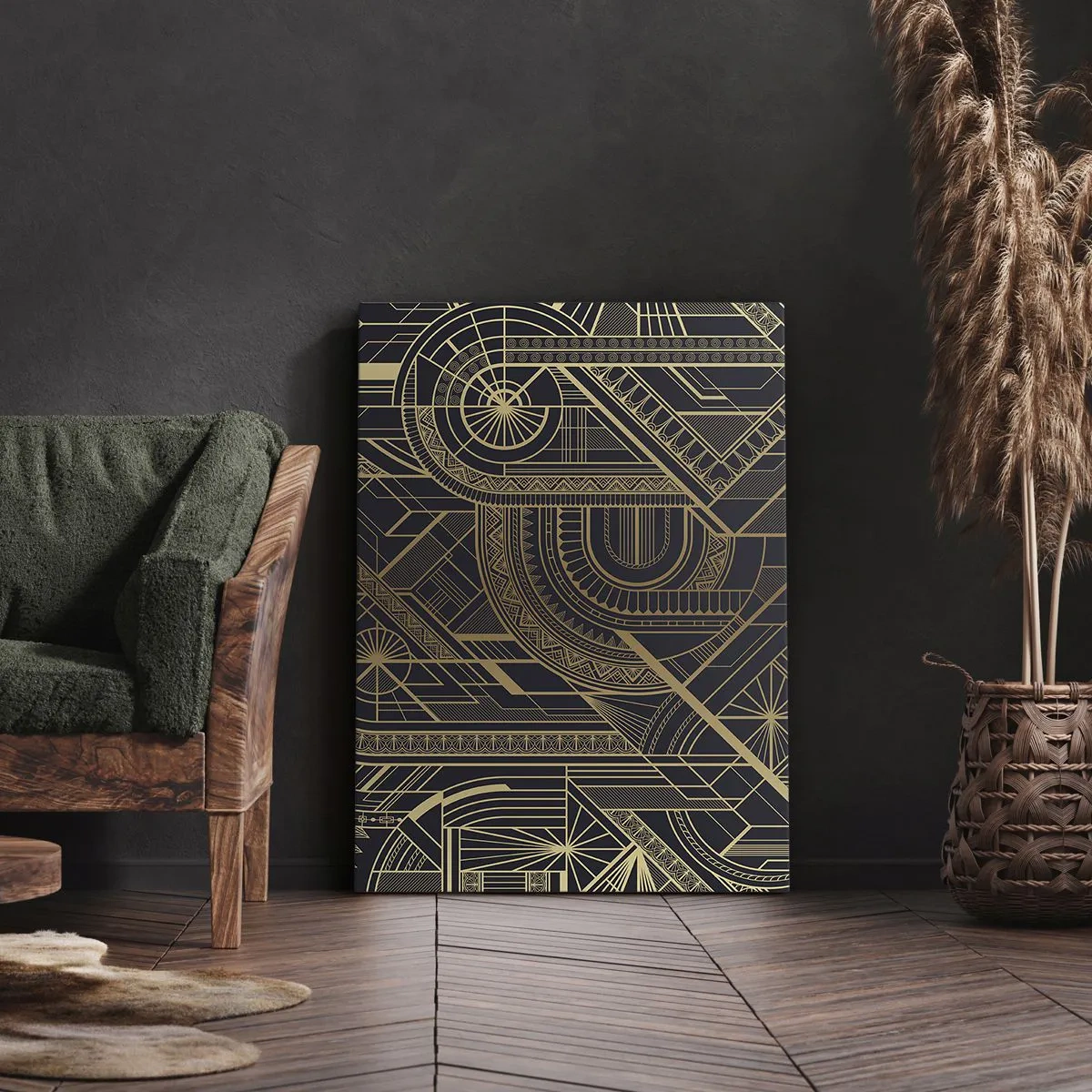 Schilderen op canvas - Concepten, ideeën, plannen - 65x120 cm