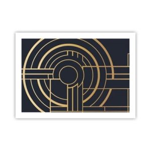 Poster - Draaien van dingen - 70x50 cm