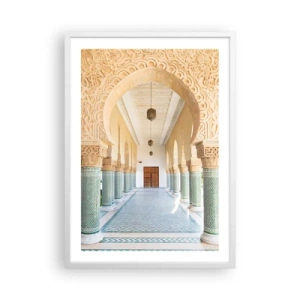 Poster in een witte lijst - Uit de verhalen van Scheherazade - 50x70 cm
