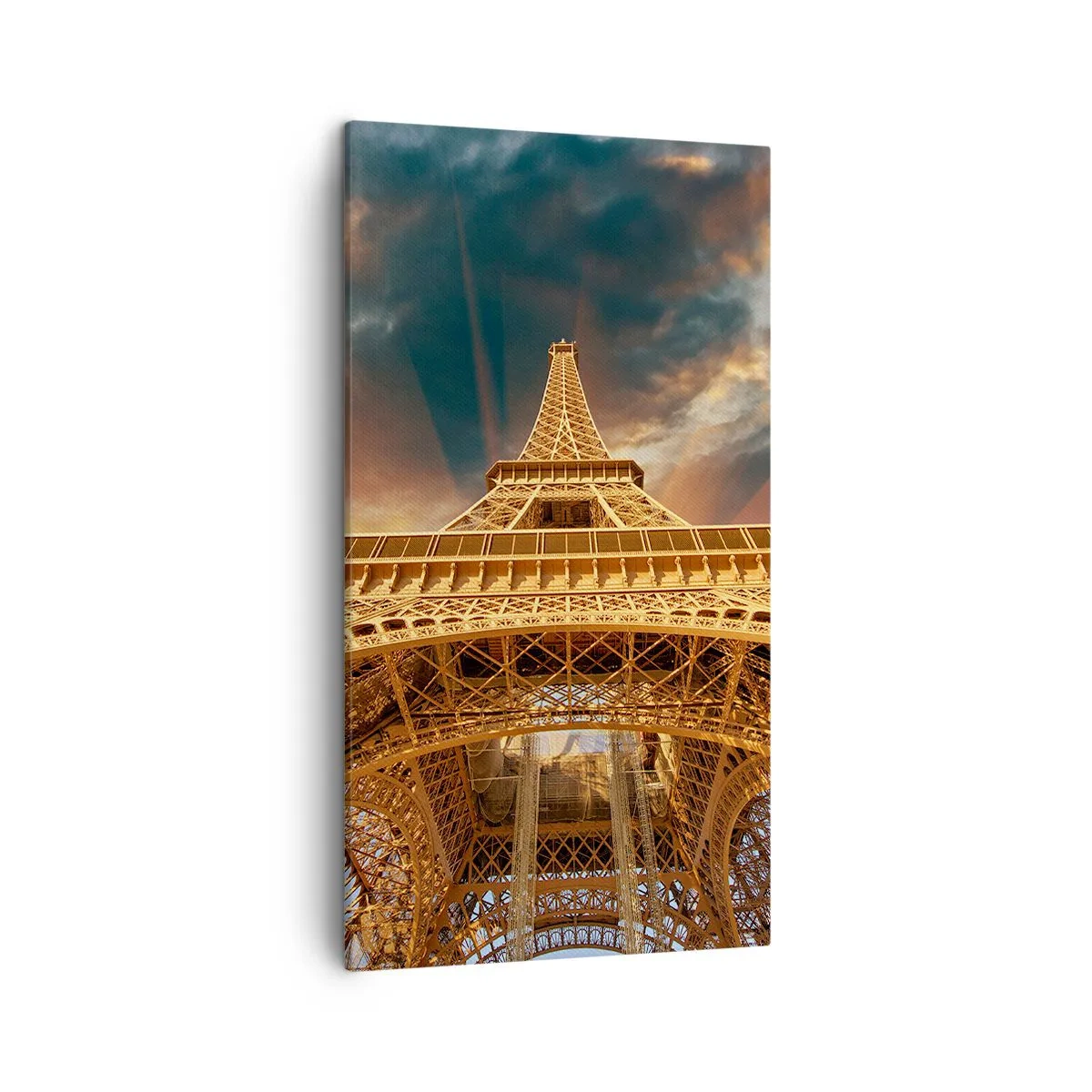 Schilderen op canvas - Hoe de mensheid de hemel bereikte - 45x80 cm