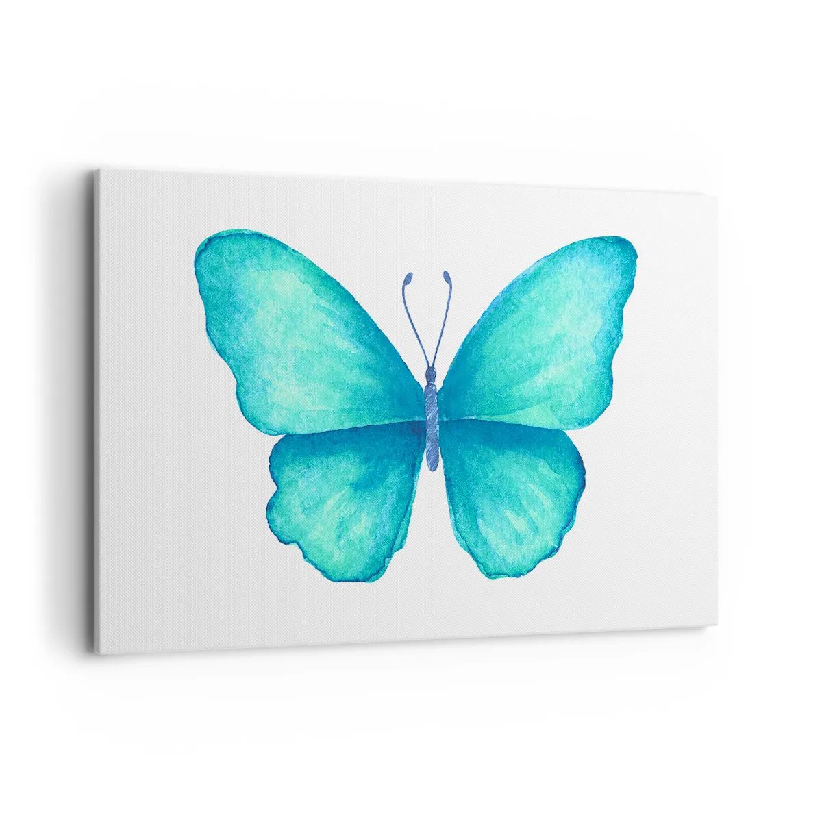 Schilderen op canvas - Turkoois van nature - 120x80 cm