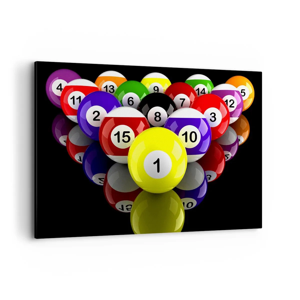 Schilderen op canvas - Verschillende spelkleuren - 120x80 cm