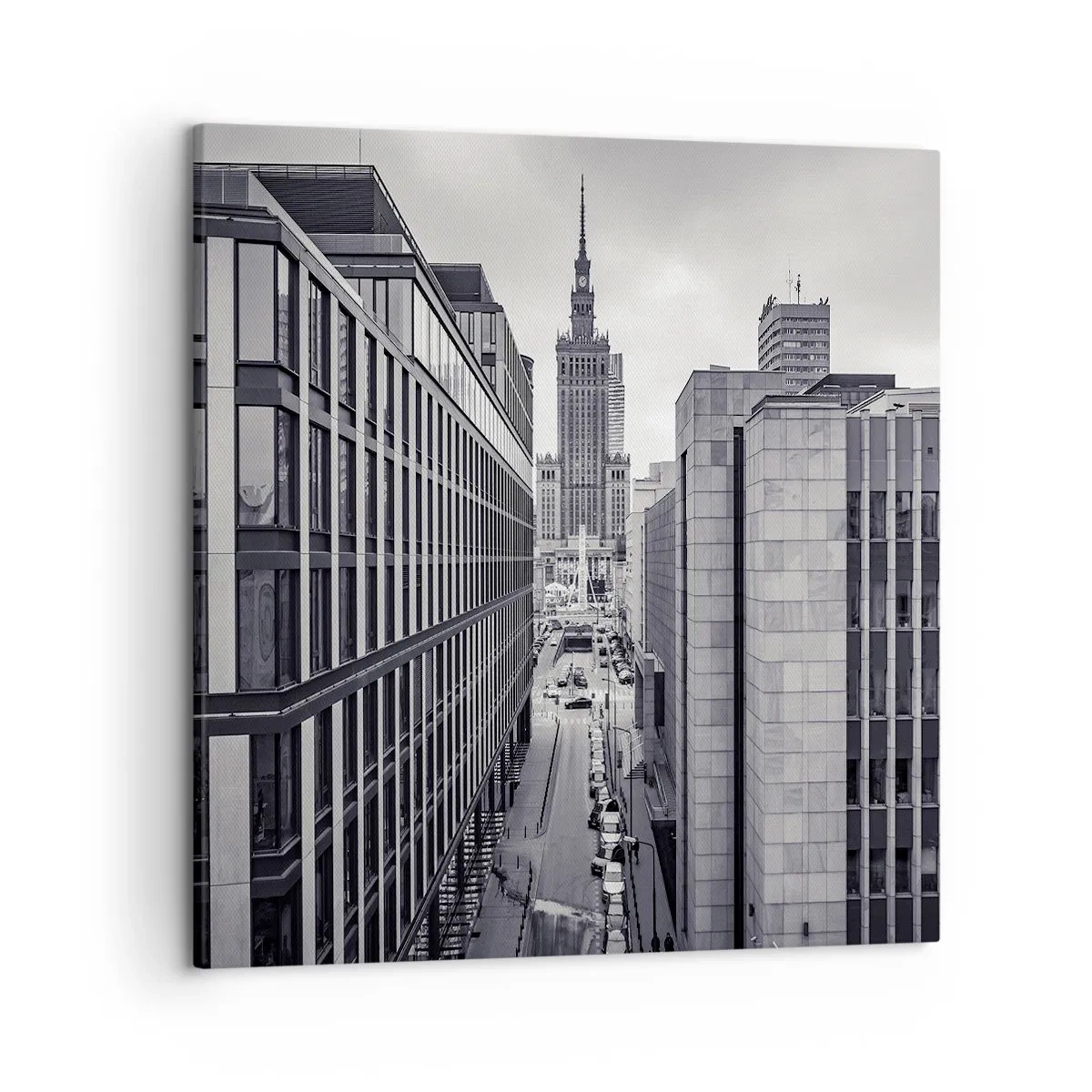 Schilderen op canvas - Warschau vallei - 50x50 cm