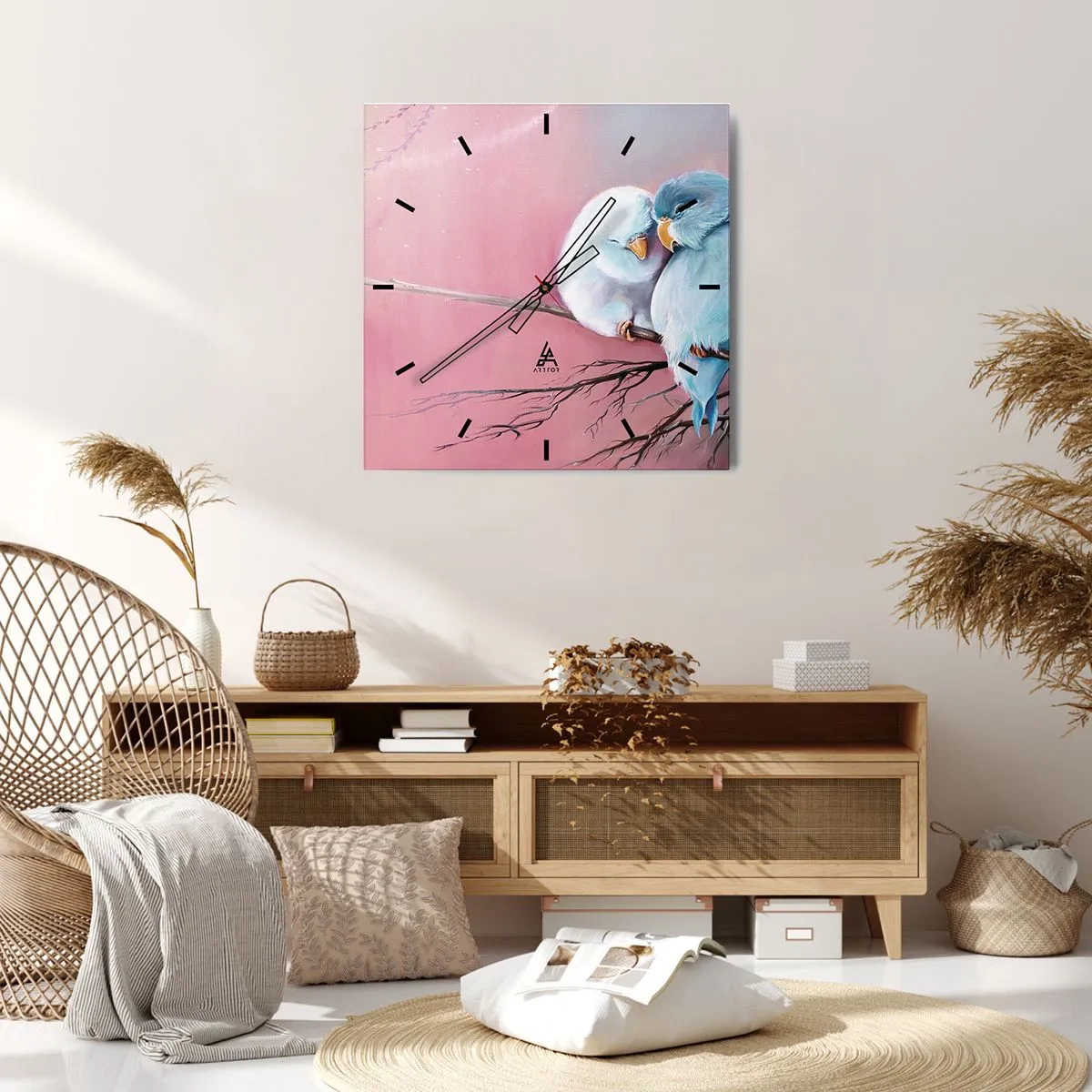 Wandklok - Klok - Wat kan ik hier toevoegen? ... - 30x30 cm