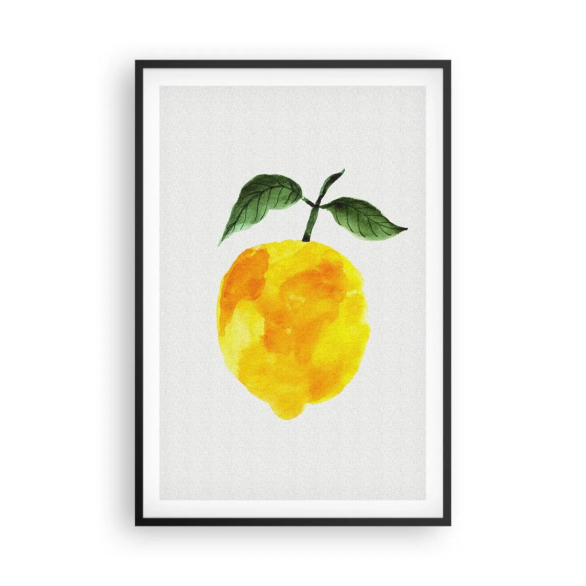 Poster in een zwarte lijst - Hoe proef je de zon? - 61x91 cm