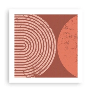 Poster - Een nauwe band - 50x50 cm