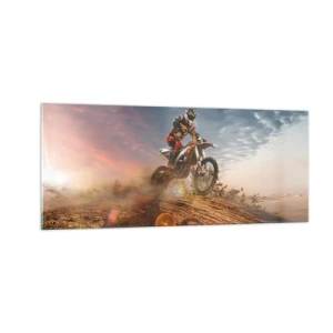 Schilderen op glas - Voor overwinning - 100x40 cm